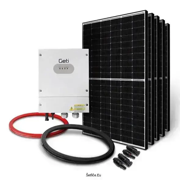 Sada pro ohřev vody GETI GWH01 2250W 5x PV Trina
