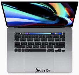 Špičkový APPLE MacBook Pro 16" Touch Bar A2141 Space Gray Užívaný, Krásný stav