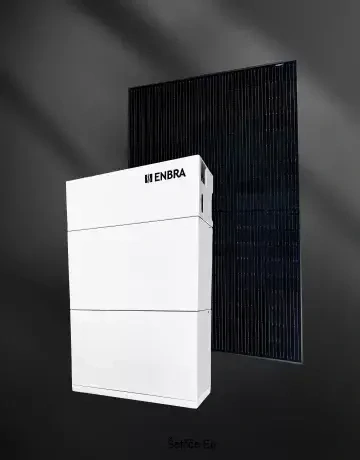 Fotovoltaická sestava – střídač 10 kW, baterie 15 kWh, panely 4,8 kWp