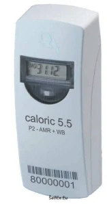 Elektronický měřič tepla Caloric 5.5 AMR+WB ( rádiový, 2 čidlový )