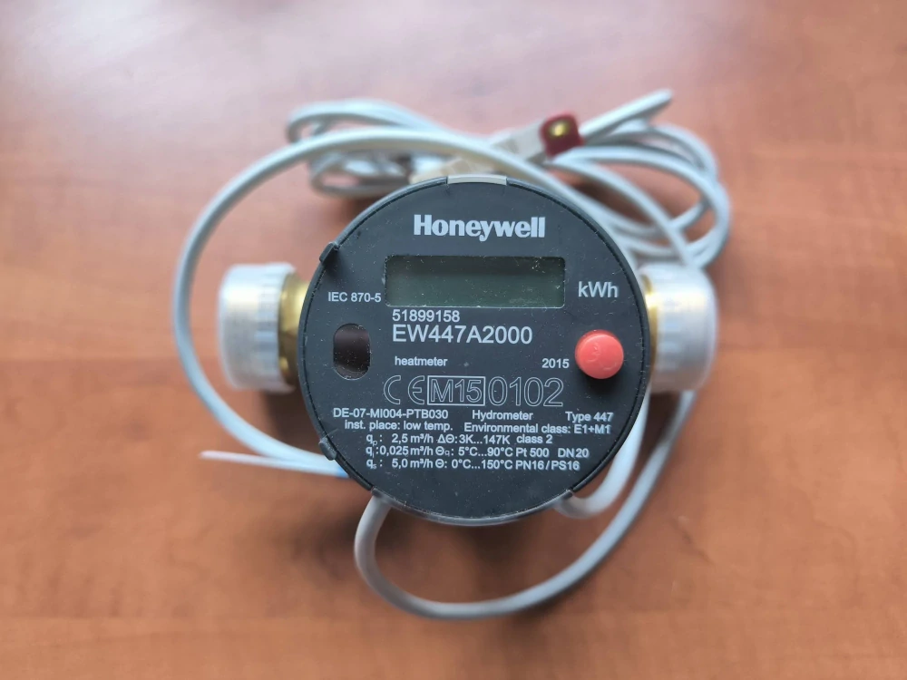 Mechanický měřič spotřeby tepla 1" Honeywell EW447A2000