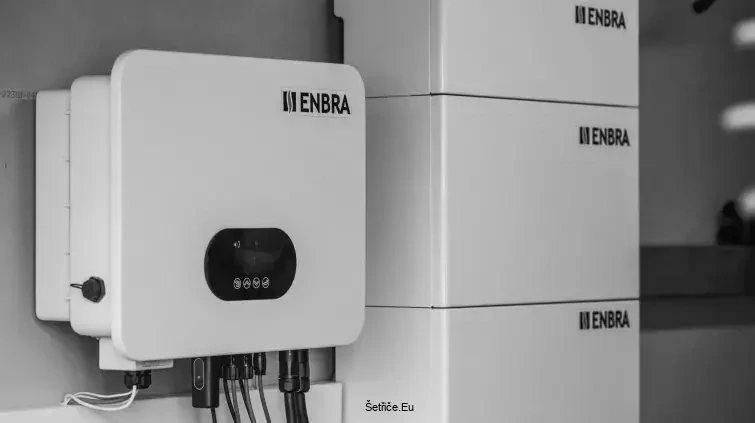 Fotovoltaická sestava – střídač 10 kW, baterie 11,2 kWh, panely 4,8 kWp