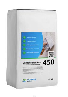 Termoizolační omítková směs pro odvlhčení Climate System 450  10 kg 